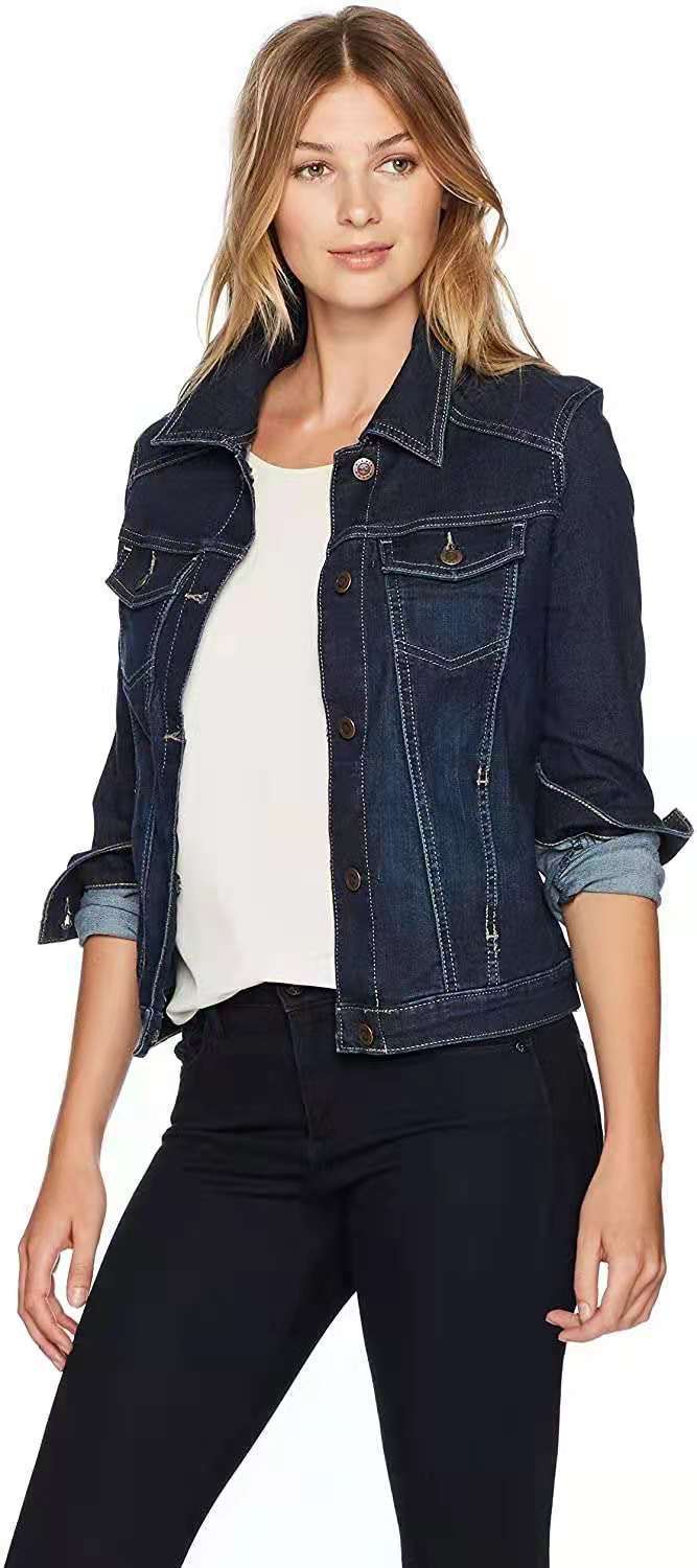 New Style Denim Jacket Women Slim Slimming